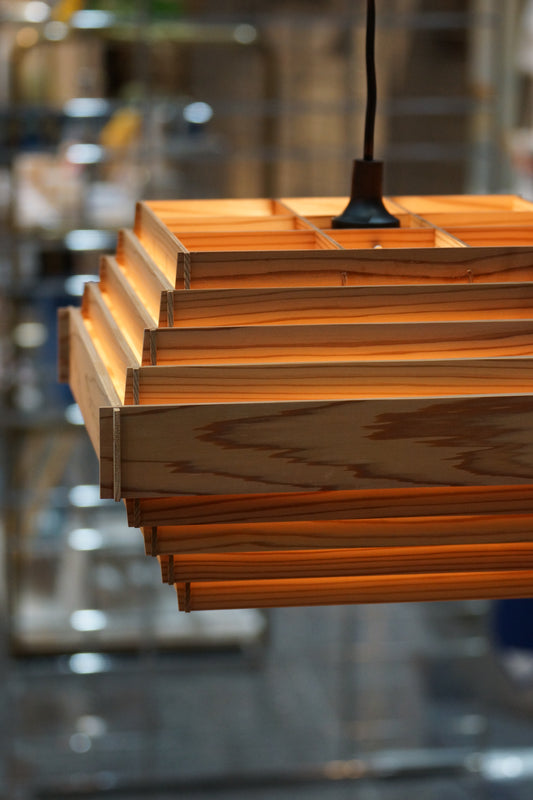 Yume Andon Living (BIG) "Yodo" Yoshino Cedar