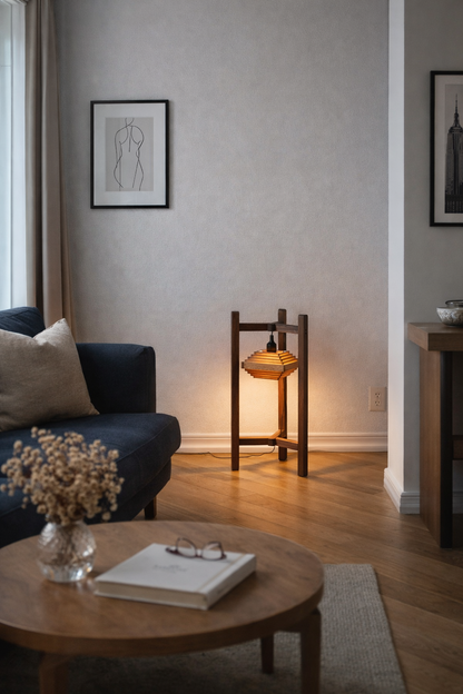 夢淡灯Living Floor Light 「庭園灯」