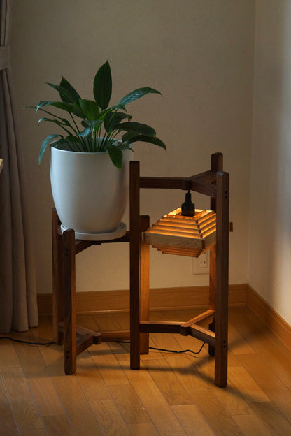 夢淡灯Living Floor Light 「庭園灯」