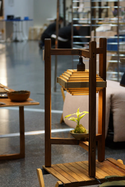 夢淡灯Living Floor Light 「庭園灯」