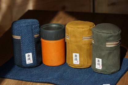 九櫻刺し子-Kusakura Sashiko- Thermos Case